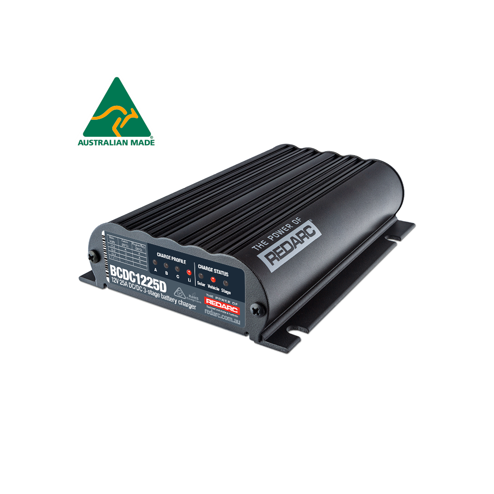 Redarc BCDCN1240 40A MPPT contrôleur de charge solaire + DC-DC chargeur avec l'alternateur - Waterproof