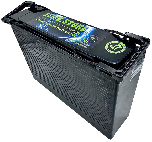 Batterie LiFePO4 12V 100Ah 1280Wh 100A BMS Lithium Serie ULTRASLIM