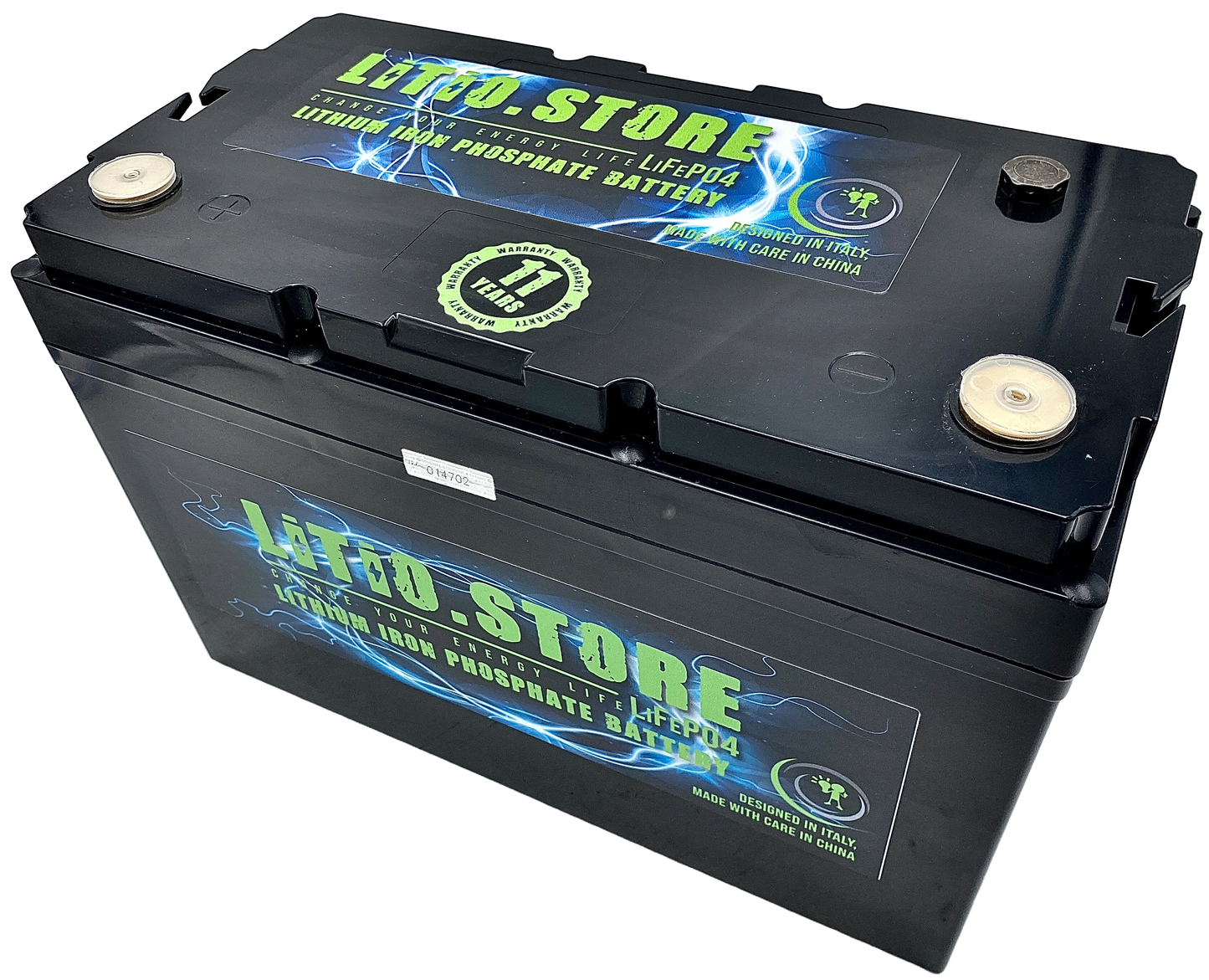 Batterie LiFePO4 12V 190Ah Petite 2432Wh 200A BMS Lithium Serie LITTLE