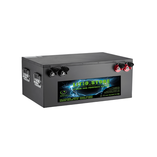 Batterie LiFePO4 48V 200Ah 10240Wh 200A BMS Lithium golf car bateaux électriques Serie PRO EVs