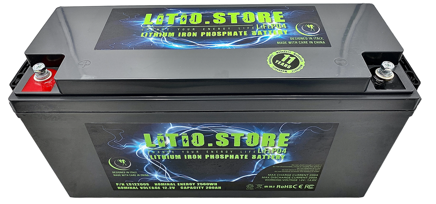Batterie LiFePO4 12V 300Ah Petite 3840Wh 100A BMS Lithium Serie LITTLE