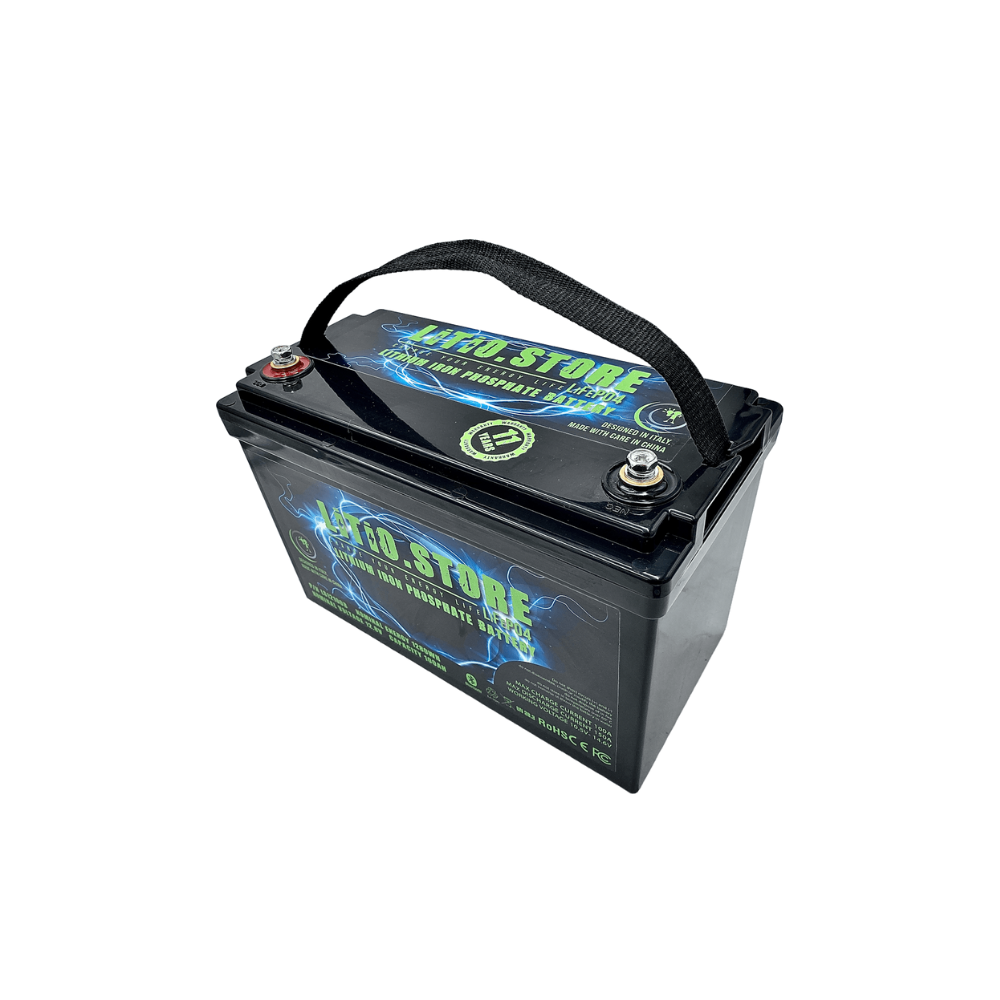 Batterie LiFePO4 24V 50Ah 1280Wh 50A BMS Lithium Serie CLASSIC Litio Store