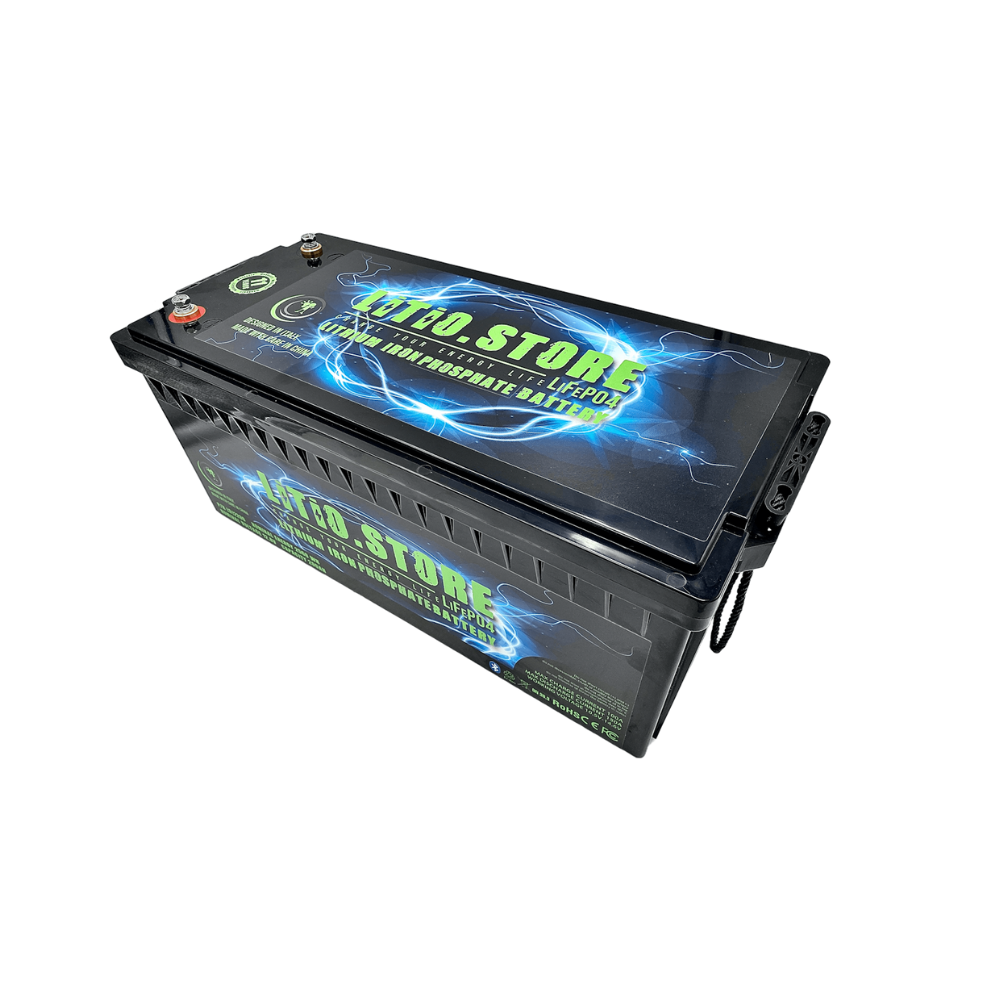 Batterie LiFePO4 12V 200Ah 2560Wh 200A BMS Lithium Serie CLASSIC Litio Store